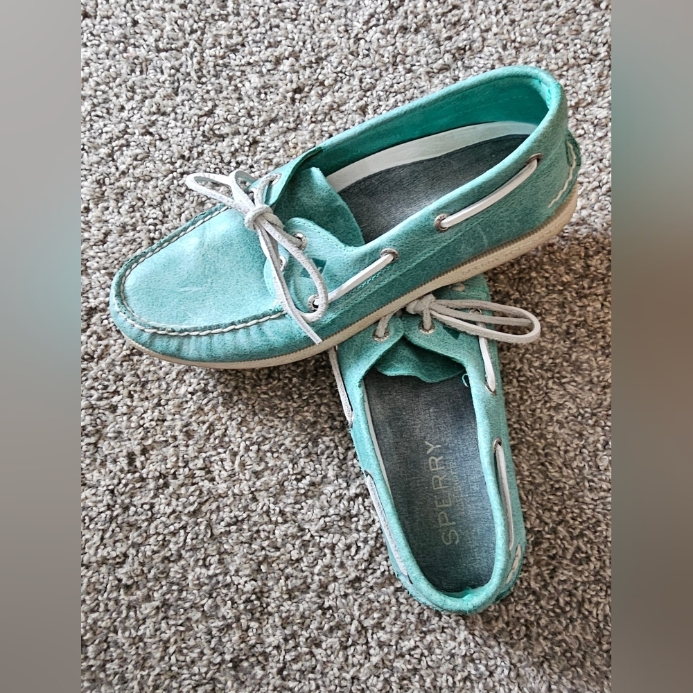 Sperry Teal Boat Shoes​​